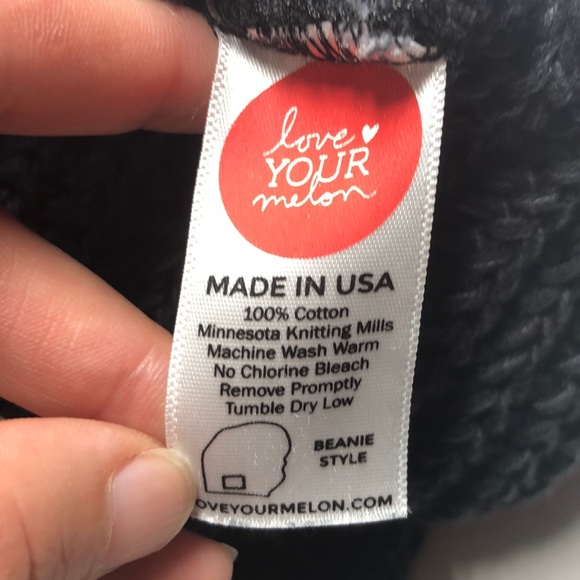 Love Your Melon charcoal gray beanie hat - Picture 5 of 5